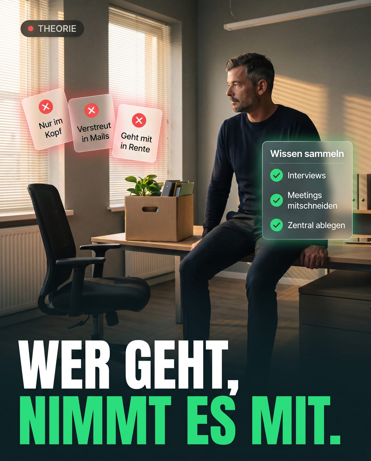 Wissen verschwindet leise